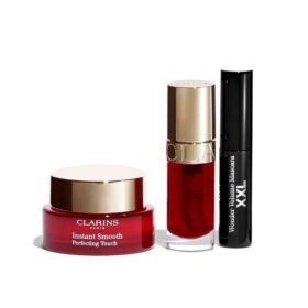 Clarins Must-Have-Make-up-Set | Gesichts-Primer, Lippenöl und Mascara-Set | Das Wesentliche für Ihre Make-up-Routine