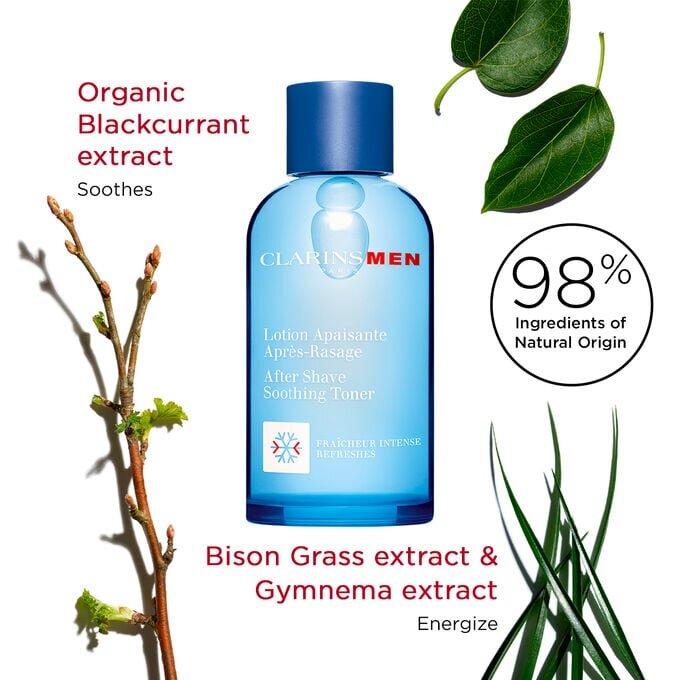 ClarinsMen After Shave Soothing Toner – Feuchtigkeitsspendender Toner für Herren