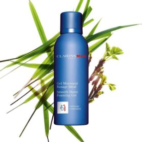 ClarinsMen Smooth Shave Foaming Gel – Feuchtigkeitsspendender Rasierschaum für Herren
