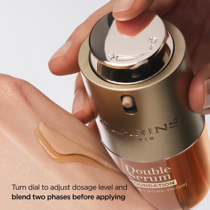 DOUBLE SERUM® Foundation: Strahlende Foundation mit Hautpflegevorteilen