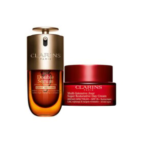 Double Serum Light & Super Restorative Tagescreme mit LSF 15 | 1 oz Double Serum Light & Super Restorative Tagescreme mit LSF 15 | Anti-Aging-Serum & Feuchtigkeitscreme-Duo