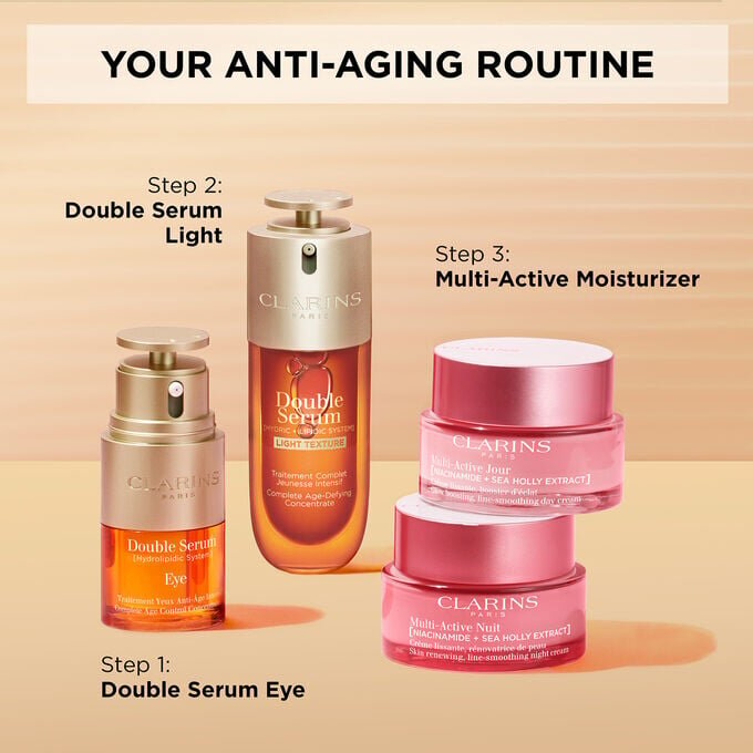 Double Serum® Light Texture – straffendes + glättendes Anti-Aging-Konzentrat