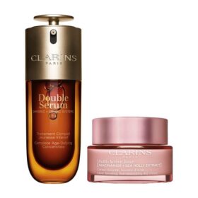 Double Serum & Multi-Active Set | 1,7 oz Double Serum & Multi-Active Tagescreme | Anti-Aging-Hautpflege-Routine