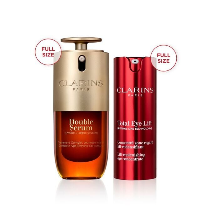 Face + Eye Wonders Age Defense Duo | Mit Double Serum Eye + Total Eye Lift | Anti-Aging-Bestseller-Set