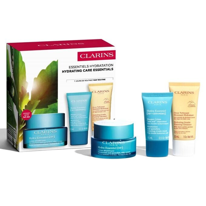 Hydra-Essentiel Starter-Set | Mit Hydra-Essentiel Silky Cream + Lip Comfort Oil | Für mühelos mit Feuchtigkeit versorgte Haut und Lippen