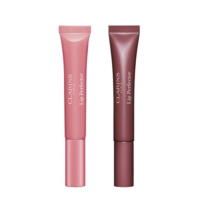 Lip Perfector Shimmer & Glow-Set | „Rose Shimmer & Mulberry Glow“-Lipgloss-Set