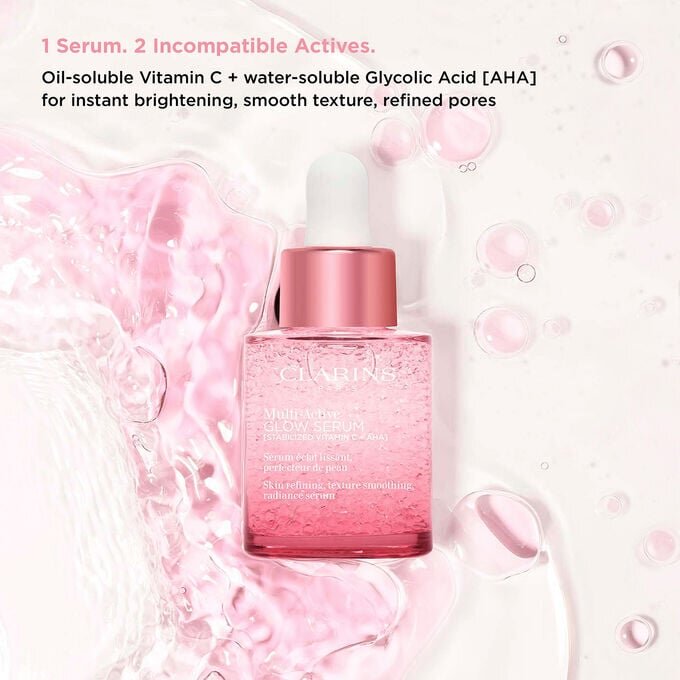 Multi-Active Glow Serum Vitamin C + AHA – Glättend, strahlkraftsteigernd