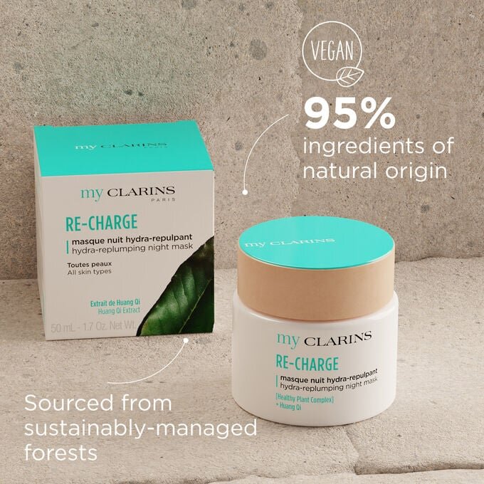 My Clarins Re-Charge entspannende Detox-Nachtcreme