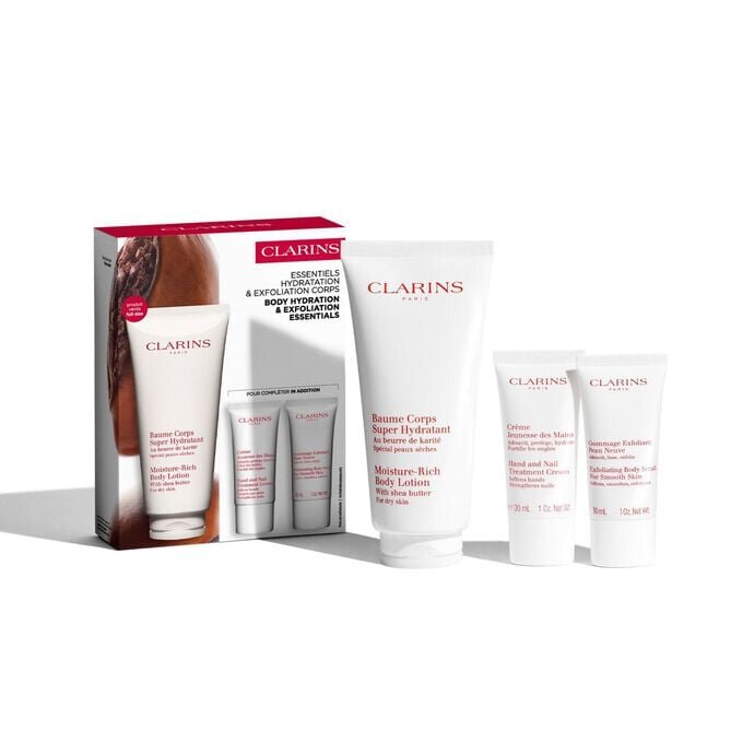 Perfektes Feuchtigkeits-Set | Mit feuchtigkeitsreicher Körperlotion + Körperpeeling | Für hydratisierte, glatte Haut