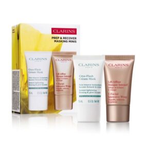 Prep + Recover Masken-Mini-Set | Mit Cryo-Flash-Maske + V-Intensive-Wrap-Maske | Preisgekrönte Gesichtsmasken