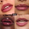 Schwarz + Weiß Lip Comfort Oil mit Schimmer