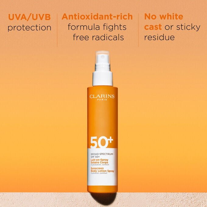 Sonnenschutz-Körperlotion-Spray – Breitband-Sonnenschutz SPF 50+ für den Körper