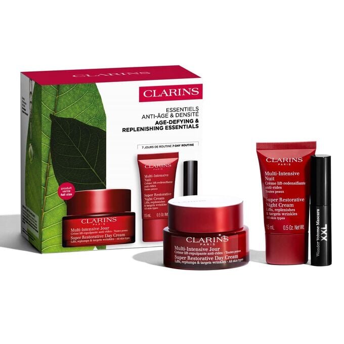 Super Restorative Starter-Set | Super Restorative Tages- + Nachtcreme + Mascara | Age-Defying Essentials-Set