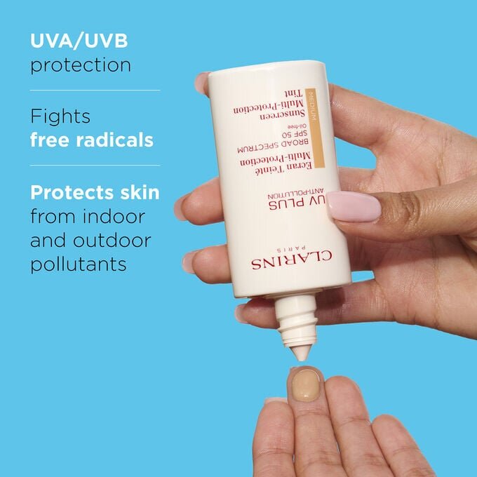 UV PLUS Anti-Pollution getönte Sonnencreme LSF 50