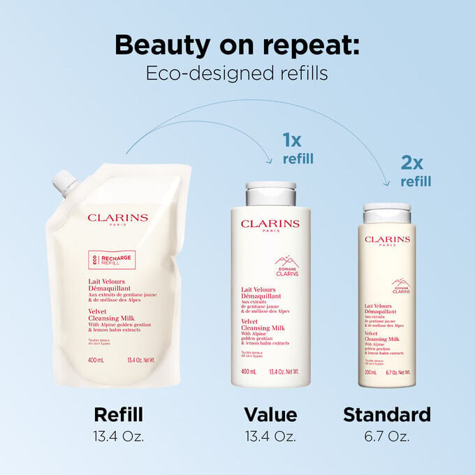 Velvet Facial Milk Cleanser – Feuchtigkeitsspendender + sanfter Make-up-Entferner