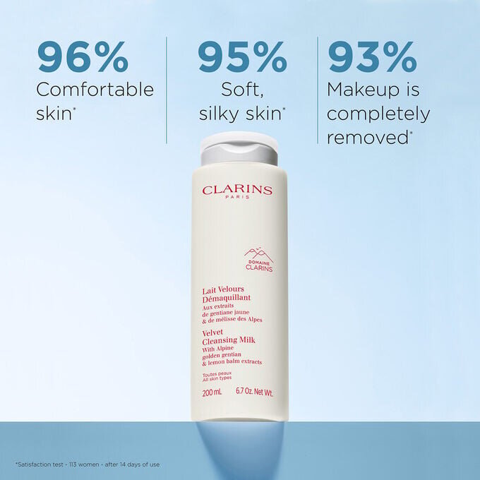 Velvet Facial Milk Cleanser – Feuchtigkeitsspendender + sanfter Make-up-Entferner